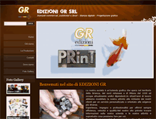 Tablet Screenshot of edizionigr.com